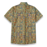 Tiki Vintage print Cotton Hawaii Shirt